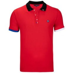 Paul Parker Koszulka Polo Męska M Czerwona. Czerwone koszulki męskie Paul Parker, m, bez wzorów, bez rękawów. Za 109,00 zł.