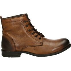 Botki męskie - 60977 COGNAC. Brązowe bez kategorii Venezia, ze skóry. Za 249,00 zł.
