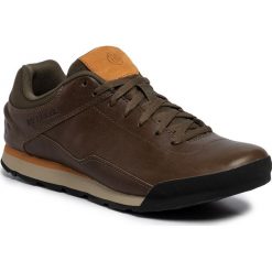 Półbuty MERRELL - Burnt Rocked Ltr J97277 Dusty Olive. Zielone półbuty męskie Merrell, ze skóry. W wyprzedaży za 279,00 zł.
