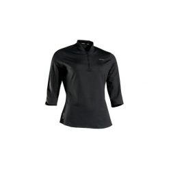 Koszulka tenisowa rękaw 3/4 Dry 900 damska. Zielone t-shirty damskie ARTENGO, bez wzorów, z elastanu, bez kołnierzyka, bez rękawów, bez kaptura, tenisowe. Za 69,99 zł.
