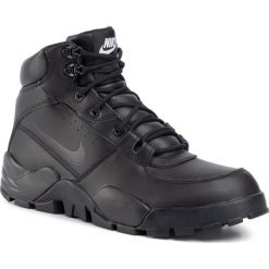 Buty NIKE - Rhyodomo BQ5239 001 Black/Black/White/Anthracite. Czarne półbuty męskie Nike, na co dzień, bez wzorów, ze skóry, eleganckie, bez zapięcia. W wyprzedaży za 349,00 zł.