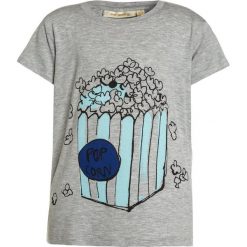 Soft Gallery BASS Tshirt z nadrukiem grey melange. Szare t-shirty męskie marki Soft Gallery, z nadrukiem, z elastanu. Za 169,00 zł.