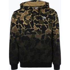 Bejsbolówki męskie: adidas Originals - Męska bluza nierozpinana, zielony
