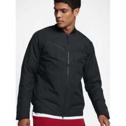 Kurtka Nike NSW Down Fill Aeroloft Bomber (863726-010). Czarne kurtki męskie Nike, m, bez wzorów, z bawełny, bez kaptura. Za 568,99 zł.