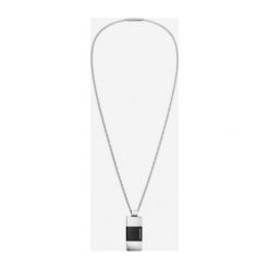 Calvin Klein Naszyjnik Srebrny. Szare naszyjniki męskie Calvin Klein, srebrne. Za 433,95 zł.