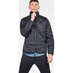 G-Star Raw - Kurtka. Niebieskie płaszcze męskie marki G-Star RAW, m, bez wzorów, z bawełny, retro, krótkie, bez kaptura. Za 639,90 zł.