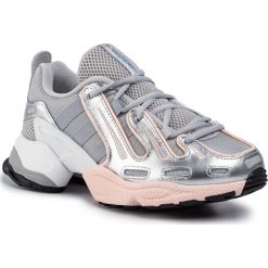 Buty adidas - Eqt Gazelle W EE5157 Gretwo/Msilve/Icepnk. Szare buty sportowe damskie Adidas, ze skóry. W wyprzedaży za 259,00 zł.