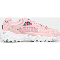 Kappa - Buty Felicity Romance. Białe buty sportowe damskie Kappa, bez wzorów, ze skóry, sportowe. W wyprzedaży za 129,90 zł.