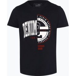 Tom Tailor Denim - T-shirt męski, niebieski. Niebieskie t-shirty męskie z nadrukiem marki TOM TAILOR DENIM, s, z denimu. Za 49,95 zł.