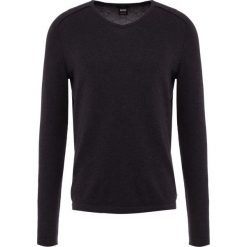 BOSS CASUAL PASSERBY Sweter black. Czarne bez kategorii BOSS Casual, m, z bawełny, casualowe. Za 379,00 zł.
