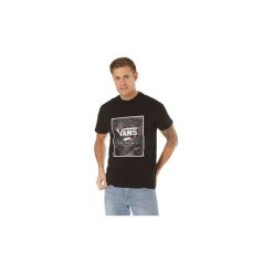 T-shirty z krótkim rękawem Vans CAMISETA MN PRINT BOX. Czarne t-shirty męskie Vans, xl, bez wzorów, bez kołnierzyka, krótkie. Za 158,09 zł.