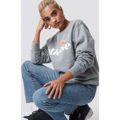 Ellesse Bluza El Agata - Grey. Szare bluzy rozpinane damskie Ellesse, z nadrukiem, z bawełny, z długim rękawem, długie. Za 262,95 zł.