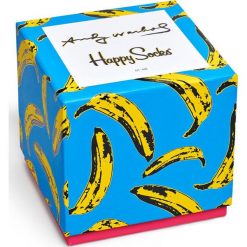 Happy Socks - Skarpety Andy Warhol Gift Box. Niebieskie skarpetki męskie Happy Socks. W wyprzedaży za 139,90 zł.