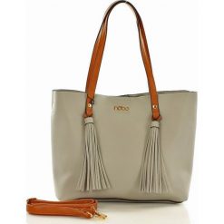Shopper bag damskie: NOBO Miejski shopper bag szary