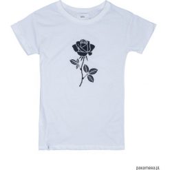 T-shirt Damski Rose. Czerwone t-shirty damskie Pakamera, bez wzorów, klasyczne, z klasycznym kołnierzykiem. Za 99,00 zł.