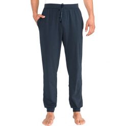 BOSS Mix&Match Spodnie do spania Niebieski. Niebieskie spodnie męskie Boss, xxl, bez wzorów, z elastanu. Za 231,95 zł.