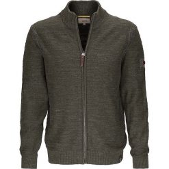 Kardigan w kolorze oliwkowym. Brązowe kardigany męskie Camel Active, s, bez wzorów, z bawełny. W wyprzedaży za 219,95 zł.