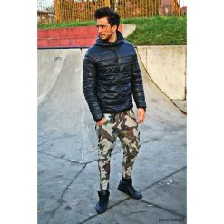 Jeansy męskie: SPODNIE 2 BUTTONS JEANS PANTS unisex moro