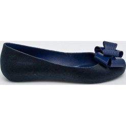 Zaxy - Baleriny. Niebieskie baleriny damskie Zaxy, bez wzorów, z materiału, bez obcasa. W wyprzedaży za 149,90 zł.