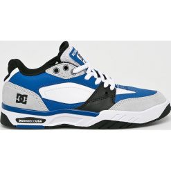 DC - Buty Maswell. Niebieskie buty sportowe męskie DC, ze skóry, na sznurówki. W wyprzedaży za 279,90 zł.