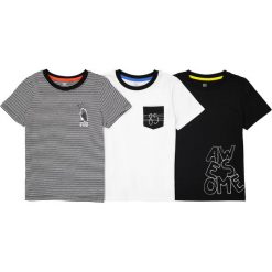 T-shirty chłopięce: Zestaw 3 T-shirtów 3-12 lat