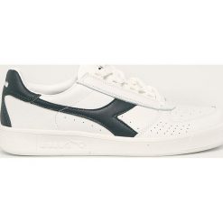 Diadora - Buty B.Elite. Białe sneakersy męskie Diadora, z okrągłym noskiem, na sznurówki. Za 349,90 zł.