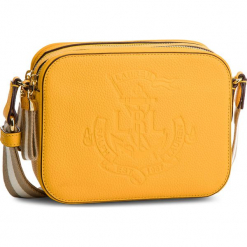 Torebka LAUREN RALPH LAUREN - Huntley 431716030004 Sunflower. Żółte listonoszki damskie Lauren Ralph Lauren, ze skóry. Za 1089,00 zł.