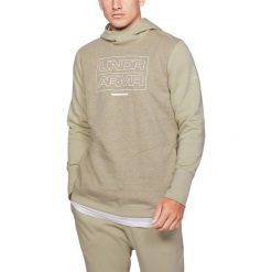 Under Armour Baseline Bluza Żółty Brązowy. Żółte bluzy męskie Under Armour, l, z nadrukiem, z bawełny, bez kołnierzyka, bez rękawów, bez kaptura. Za 274,95 zł.