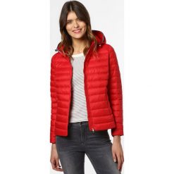 Tommy Hilfiger - Damska kurtka puchowa, czerwony. Czerwone kurtki damskie TOMMY HILFIGER, l, bez wzorów, z puchu, bez kaptura. Za 899,95 zł.