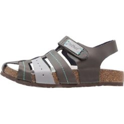 Sandały męskie skórzane: Kickers MAGINUEVO Sandały gris fonce