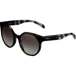 Okulary przeciwsłoneczne damskie aviatory: Prada Okulary przeciwsłoneczne striped grey