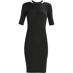 Sukienki: Dorothy Perkins SPLIT NECK BODYCON Sukienka etui dark green