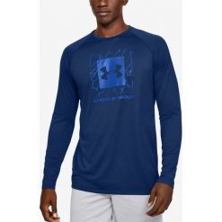 Under Armour Tech™ 2.0 Koszulka Niebieski. Niebieskie podkoszulki męskie Under Armour, xxl, z nadrukiem, z poliesteru, bez kołnierzyka, długie. Za 137,95 zł.