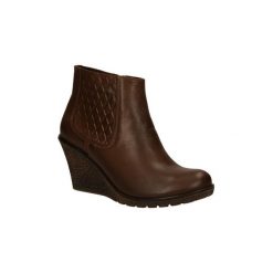 Botki Casu BOTKI 170. Brązowe botki damskie Casu. Za 139,99 zł.