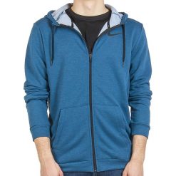 NIKE DRI-FIT > CJ4317-432. Bluzy męskie Nike, xl, bez wzorów, z poliesteru, street, z kapturem, bez rękawów, z kapturem. Za 229,99 zł.