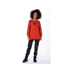 RED HOODIE "M". Czerwone bluzy damskie Mar.ska, s, bez wzorów, z dresówki, bez rękawów, bez kaptura. Za 190,00 zł.