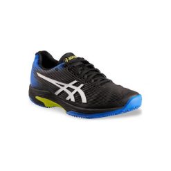 Buty tenisowe Asics Gel-Solution Speed 3 męskie na mączkę. Czarne buty męskie do tenisa marki Asics. Za 549,99 zł.