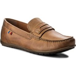 Mokasyny LASOCKI FOR MEN - MB-JURA3-02 Camel. Pomarańczowe mokasyny męskie Lasocki For Men, na co dzień, bez wzorów, ze skóry, bez zapięcia. W wyprzedaży za 94,98 zł.