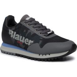 Sneakersy BLAUER - 9FDENVER01/CAM Grey. Szare sneakersy męskie Blauer, bez zapięcia. W wyprzedaży za 379,00 zł.