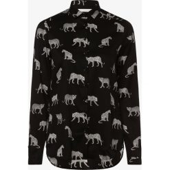 Eterna Comfort Fit - Bluzka damska, czarny. Czarne bluzki damskie Eterna Comfort Fit, z nadrukiem, z bawełny, bez kołnierzyka, bez rękawów. Za 249,95 zł.