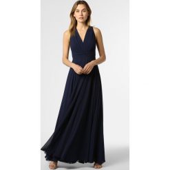Marie Lund - Damska sukienka wieczorowa, niebieski. Niebieskie sukienki damskie Marie Lund, bez wzorów, eleganckie, bez kołnierzyka, bez rękawów. Za 649,95 zł.