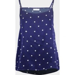 T-shirty damskie: ASCENO POLKA CAMI Koszulka do spania navy polka