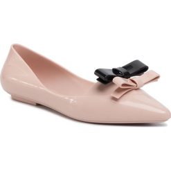 Baleriny MELISSA - Pointy II + Jason Wu Pink/Black 51647. Różowe baleriny damskie Melissa, bez wzorów, z tworzywa sztucznego, bez obcasa. Za 419,00 zł.