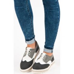 Tomsy damskie: IDEAL SHOES półbuty espadryle