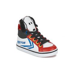 Buty Dziecko Feiyue DELTA MID PEANUTS. Białe trampki dziewczęce marki Feiyue, bez wzorów, bez zapięcia. Za 303,20 zł.