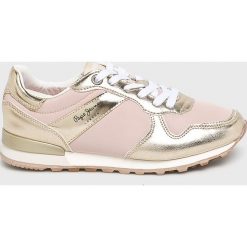 Pepe Jeans - Buty Verona W Greek. Szare buty sportowe damskie Pepe Jeans, bez wzorów, z jeansu, sportowe. W wyprzedaży za 199,90 zł.