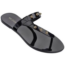 Zaxy Damskie japonki Spike Fem 17306-90112 Black (rozmiar 37). Czarne klapki damskie Zaxy, bez wzorów, bez obcasa. W wyprzedaży za 77,00 zł.