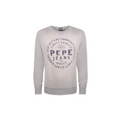 Bluzy Pepe jeans PM581174 / Masseot. Brązowe bluzy męskie Pepe Jeans, m, bez wzorów, z jeansu, bez kołnierzyka, bez rękawów, bez kaptura. Za 159,00 zł.