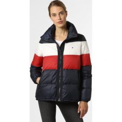 Tommy Hilfiger - Damska kurtka puchowa, czerwony. Czerwone kurtki damskie TOMMY HILFIGER, m, bez wzorów, z puchu, bez kaptura. Za 899,95 zł.