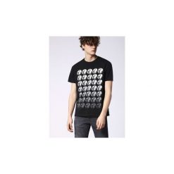 T-shirty z krótkim rękawem Diesel 00S9QX 0091B T-JOE. Czarne t-shirty męskie Diesel, s, bez wzorów, bez kołnierzyka, krótkie. Za 102,76 zł.